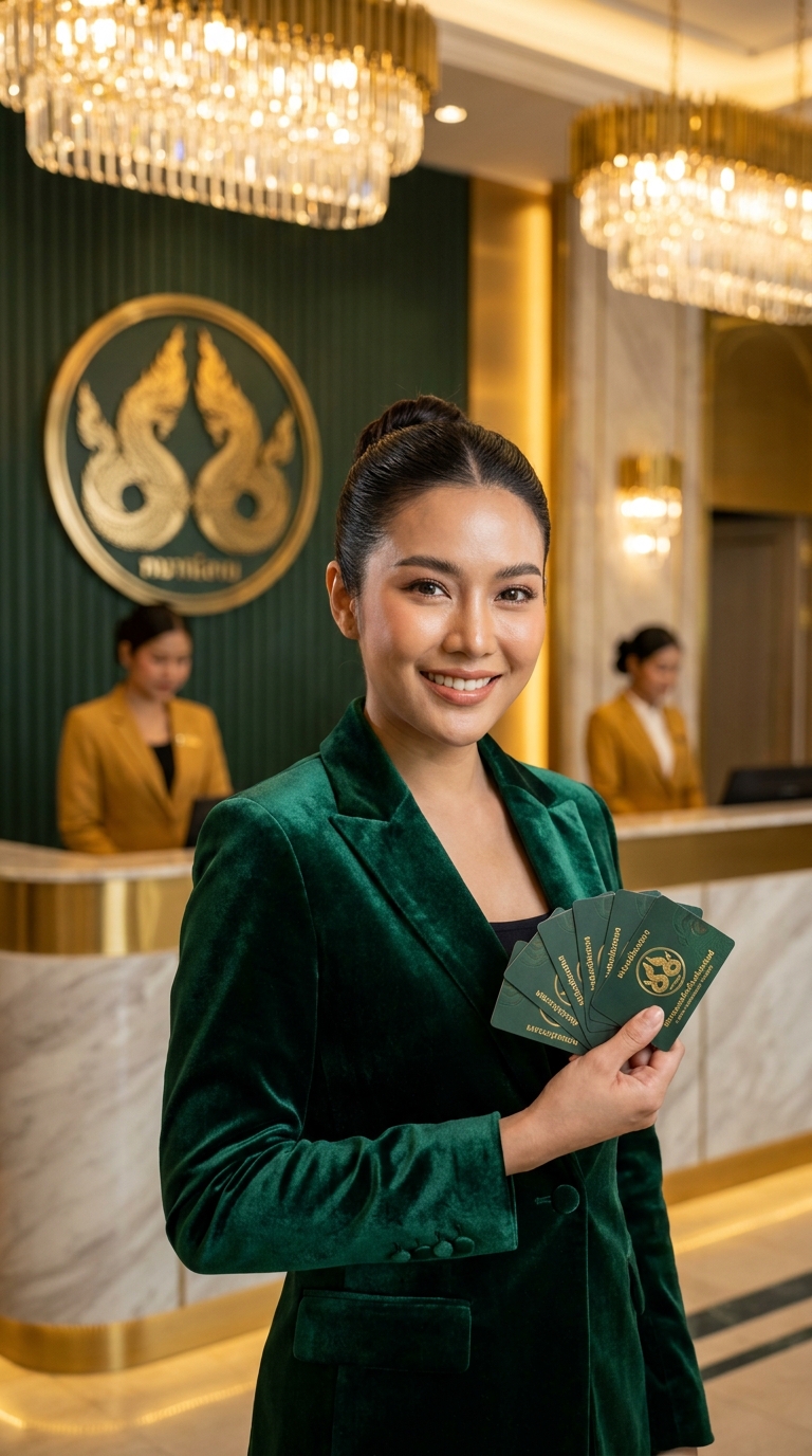 A KHONG member with her membership card